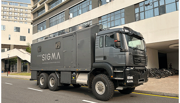 西格玛时空智算科技第一台样车完成 